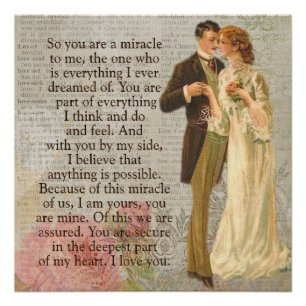 Póster Este milagre de nós -- romance do poster da arte