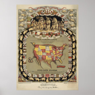 Poster "Este Porcineograph" (Forbes) BigMapBlog.com 1876