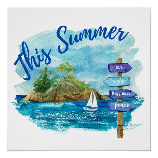 Póster Este Verão (Frente)