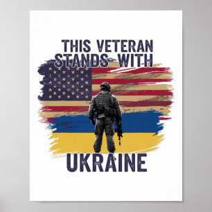 Poster Este Veterano Apoia a Ucrânia 10