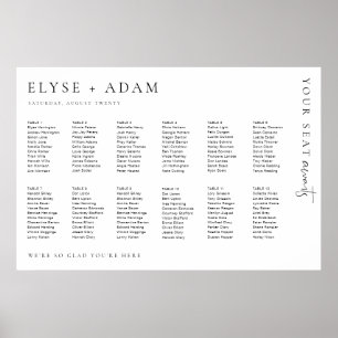 Poster Estelle Modern Mínimo 12 Mesa