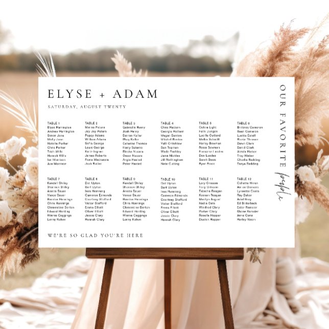 Poster Estelle Modern Mínimo 12 Mesa (Criador carregado)