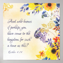 Ester 4:14 Venha ao Reino para esse período