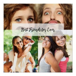 Póster Estética BFF Cute BFF de 1/2000 estilizada
