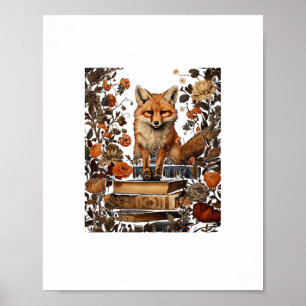 Poster Estética Cottagecore Com Livro Fofo Goblincore Mi