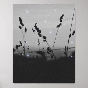 Poster Estética Preta e Branca