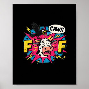 Poster Estética Única F-Caw-F