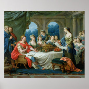 Póster Esther e Ahasuerus, c.1775-80