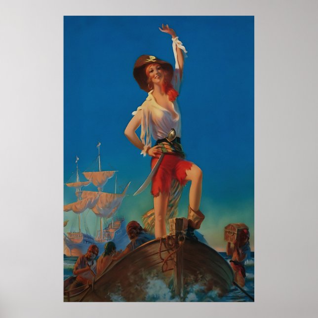 Poster Estilo Art Deco (Frente)