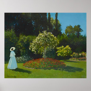 Poster estilo artístico de Claude Monet