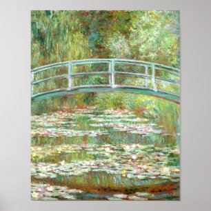 Poster estilo artístico de Claude Monet