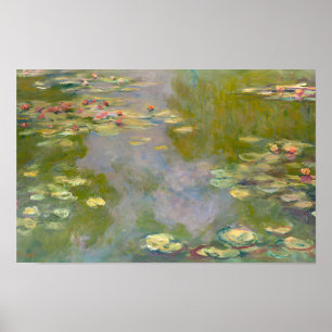 Poster estilo artístico de Claude Monet