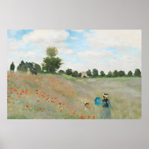 Poster estilo artístico de Claude Monet
