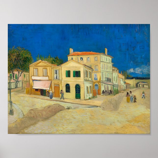 Poster estilo artístico de Vincent Van Gogh (Frente)
