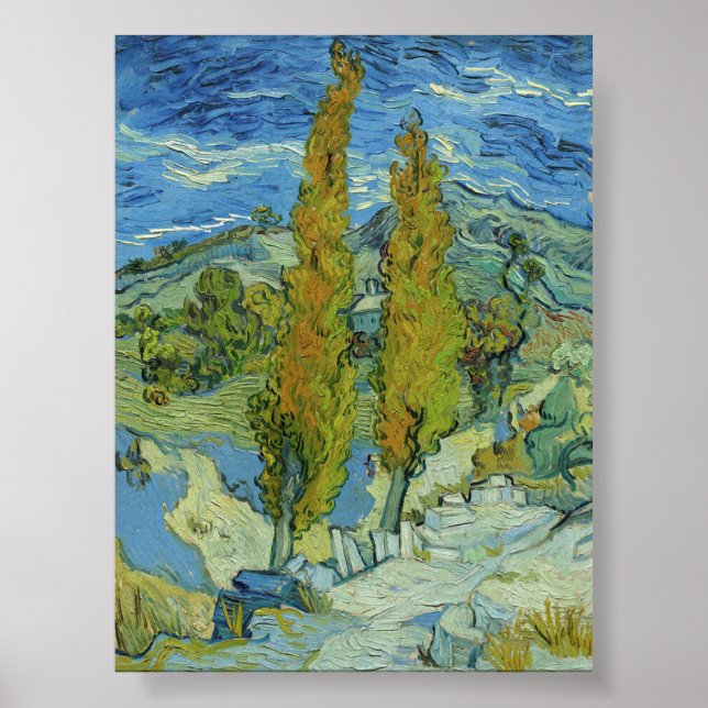 Poster estilo artístico de Vincent Van Gogh (Frente)
