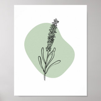 Poster Estilo Boho Minimalista Simples Abstrato Chic