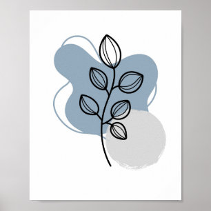 Poster Estilo Boho Minimalista Simples Abstrato Chic
