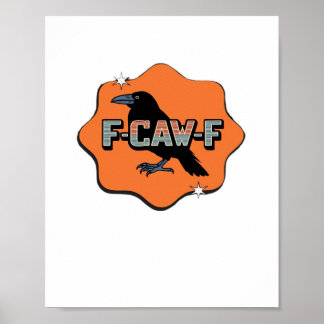 Poster Estilo Casual Moderno F Caw F Clássico