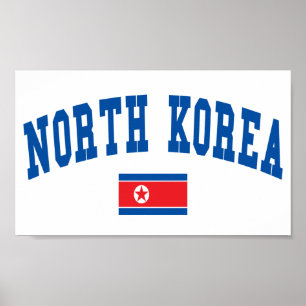 Póster Estilo da Coreia do Norte