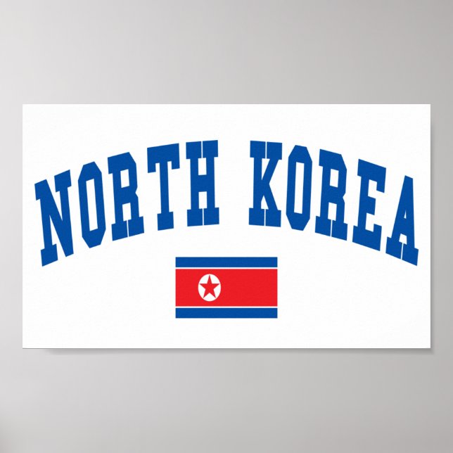 Póster Estilo da Coreia do Norte (Frente)