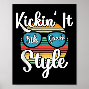 Poster Estilo De 5 Para O Estilo De Volta Para Elementa E