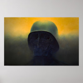 Poster estilo de arte de Zdzislaw Beksinski