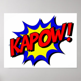 Poster Estilo de BD do KAPOW