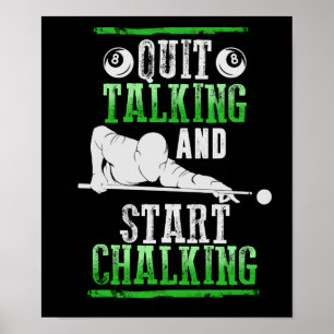 Poster Estilo de Billard