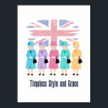 Poster Estilo de eterno e Graça - RIP Rainha Elizabeth II<br><div class="desc">RIP Rainha Elizabeth II Amamos Vossa Majestade... "Eu continuo comprometido a servir-te". É com tristeza que lamentamos a morte da sua majestade, que dedicou a sua vida ao serviço público. A Rainha Elizabeth II tem sido uma fonte de inspiração, uma unificadora e uma verdadeira serva durante o seu reinado de...</div>