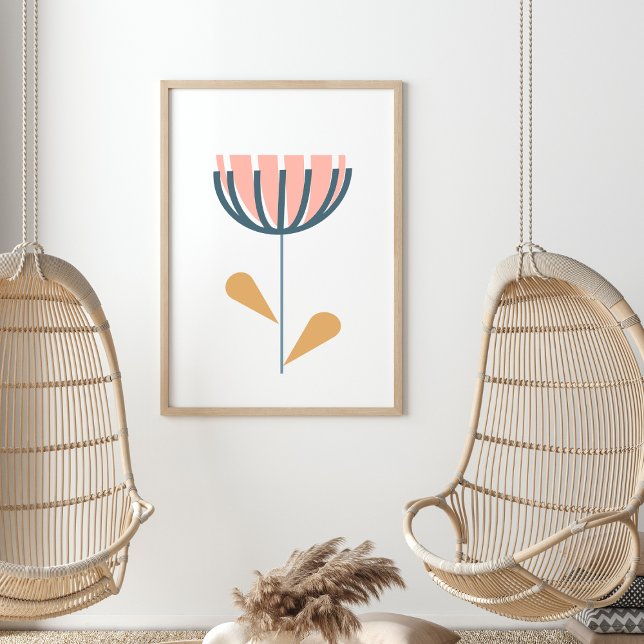 Poster Estilo de Folha Escandinavo Marinho de Lâmina Simp (Criador carregado)