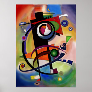 Poster Estilo de Kandinsky