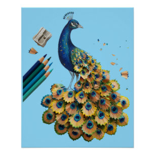Póster Estilo de Linha de Arte Única Feita à Mão
