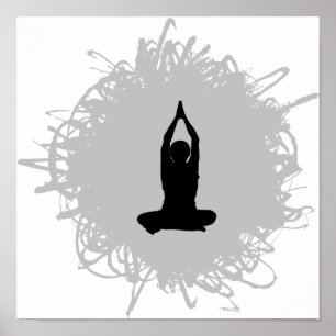 Poster Estilo de Símbolo Yoga