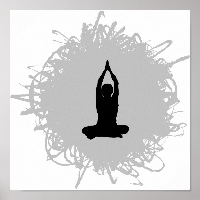 Poster Estilo de Símbolo Yoga (Frente)