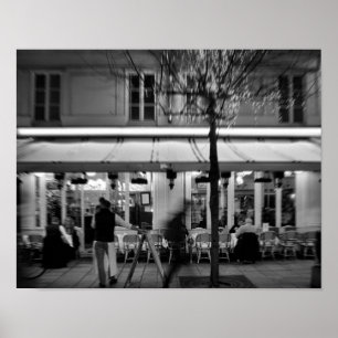 Poster Estilo de vida parisiense legal e cultura