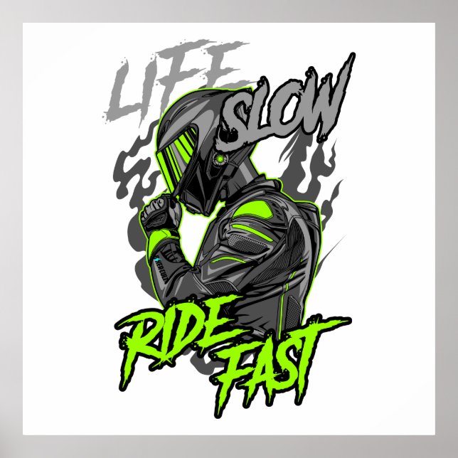 POSTER ESTILO DE VIDA RAIO LENTO (Frente)