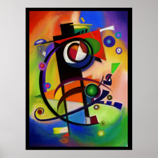 Poster estilo Kandinsky