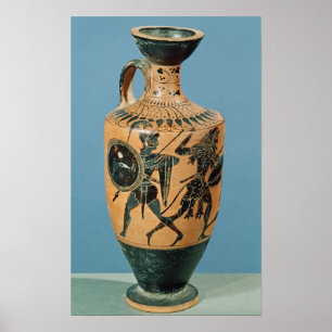 Póster Estilo Lekythos do sótão