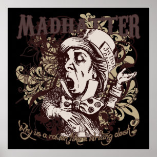 Poster Estilo louco de Carnivale do Hatter