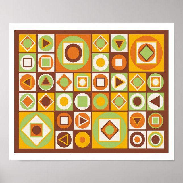 Póster Estilo Moderno do Século médio 11 (Frente)