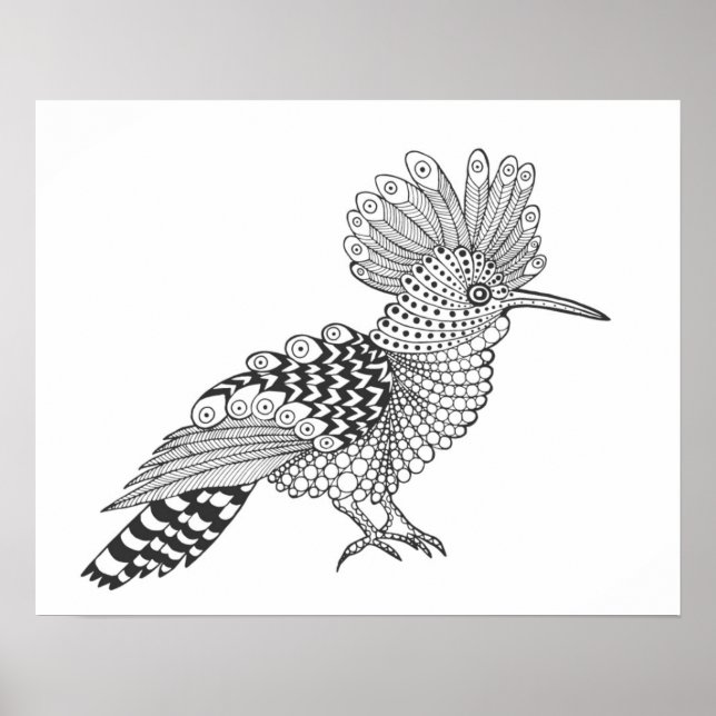 Póster Estilo Pássaro 2 (Frente)