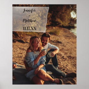Poster Estilo Personalizado de Fotografia Rústica Person