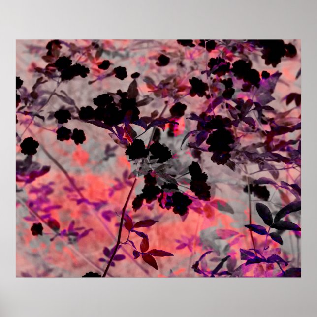Póster Estilo romântico, cor-de-rosa, estilo romântico, f (Frente)