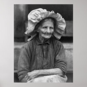 Póster Estilo Sunbonnet, 1930