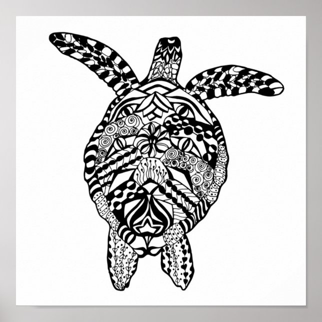 Póster Estilo Tartaruga 2 (Frente)