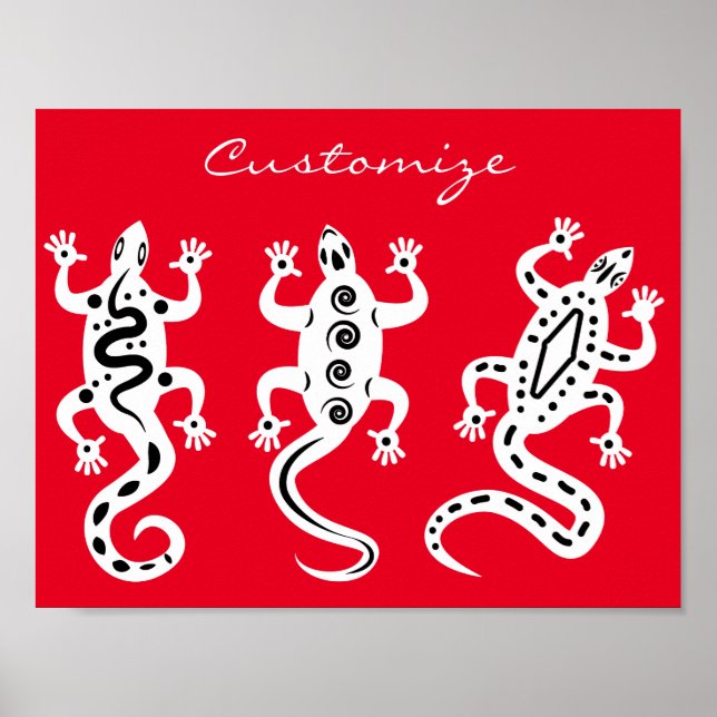 Poster Estilo Thunder_Cove Sudoeste de Três Lagartos (Frente)