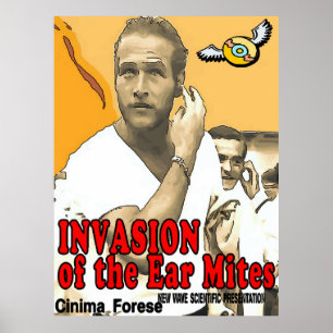 Poster Estilo Vintage Falso Cinima