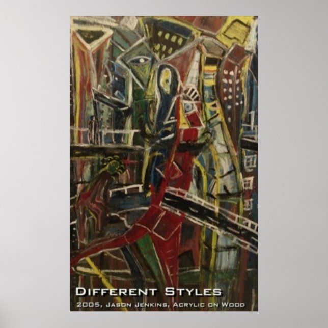POSTER ESTILOS DIFERENTES (Frente)