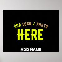 ESTILOSO MODERNO PERSONALIZÁVEL PRETO VERIFICADO C
