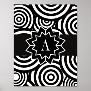 Poster Estimulação visual do bebê Design de alto contr